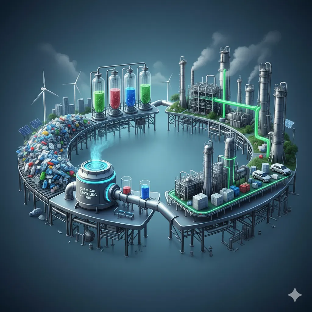 اقتصاد چرخشی و بازیافت شیمیایی در پتروشیمی