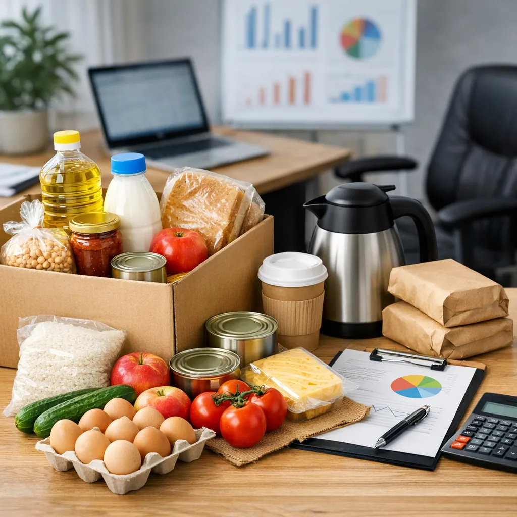 مدیریت تأمین و توزیع ارزاق سازمانی